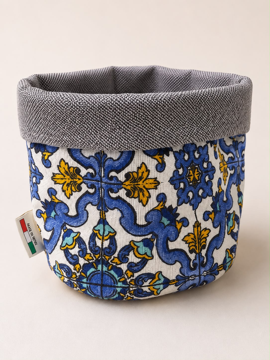 Le Riggiole - Bread Basket fabric cm.11 Blue decor - 06165442