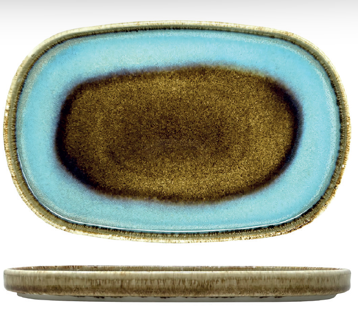 Dubai - Oval Plate cm.34x22 - 06165768