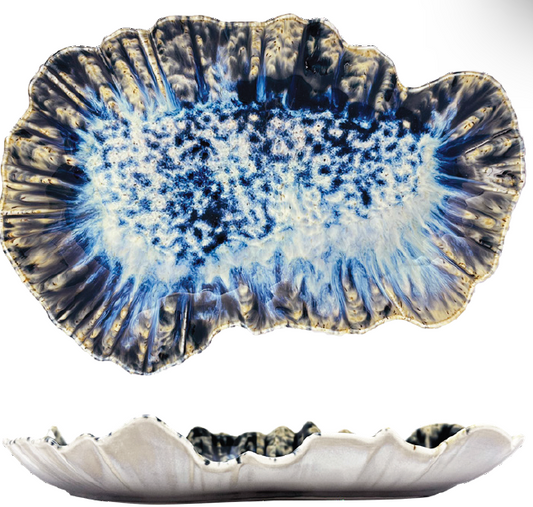 Faraglioni di Capri - Oval Plate cm.40x26.5 - 06166108