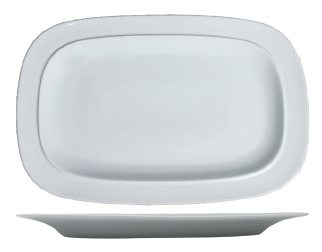 Stone - Flat Rectangular Plate cm.41x27 - 06022921