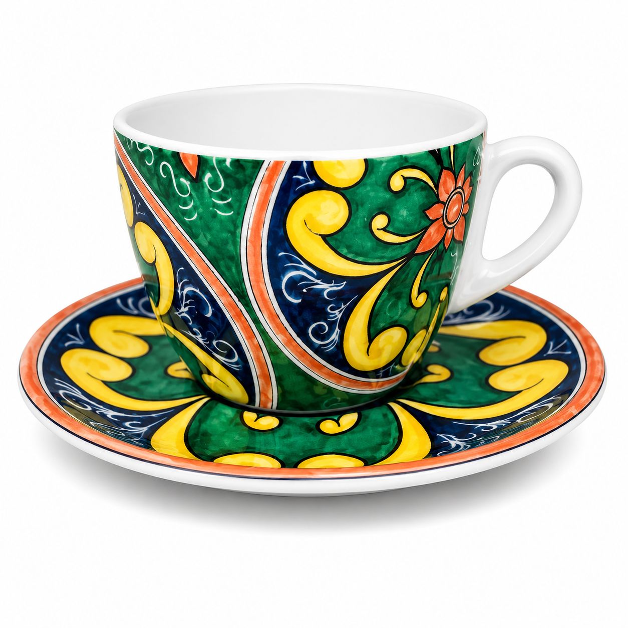 Vietri - Tea/Cappuccino Cup and Saucer - 99000765
