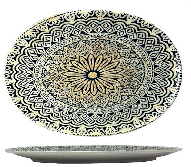 Venezia - Oval Plate cm.29 - 06166106