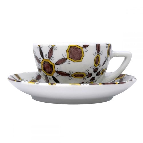 Porcelain Espresso Cup & Saucer set Praiano